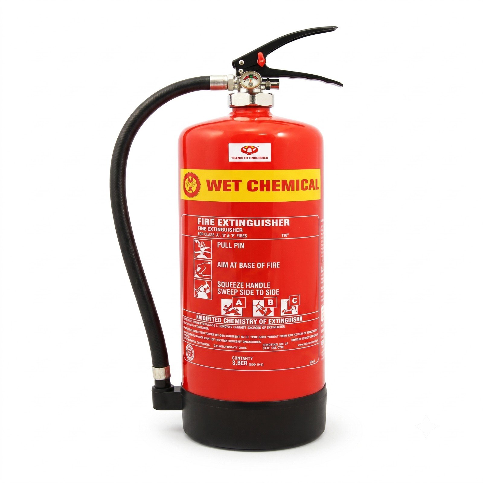 WET CHEMICAL TYPE FIRE EXTINGUISHER